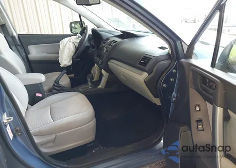 2015 Subaru Forester 2.5I Premium из США, поврежденный, VIN JF2SJADC3FH427023